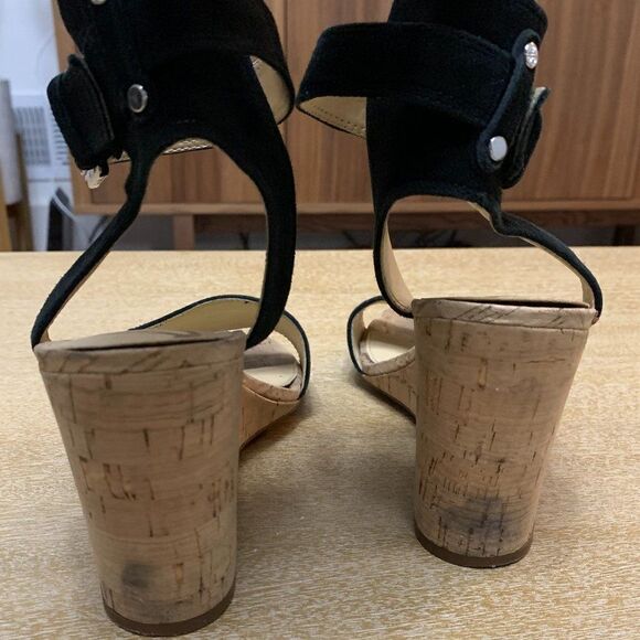 Sam Edelman Willow Suede Cork Wedge - Picture 4 of 7
